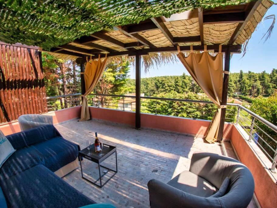 Deluxe Sani Relax Villa Kültér fotó