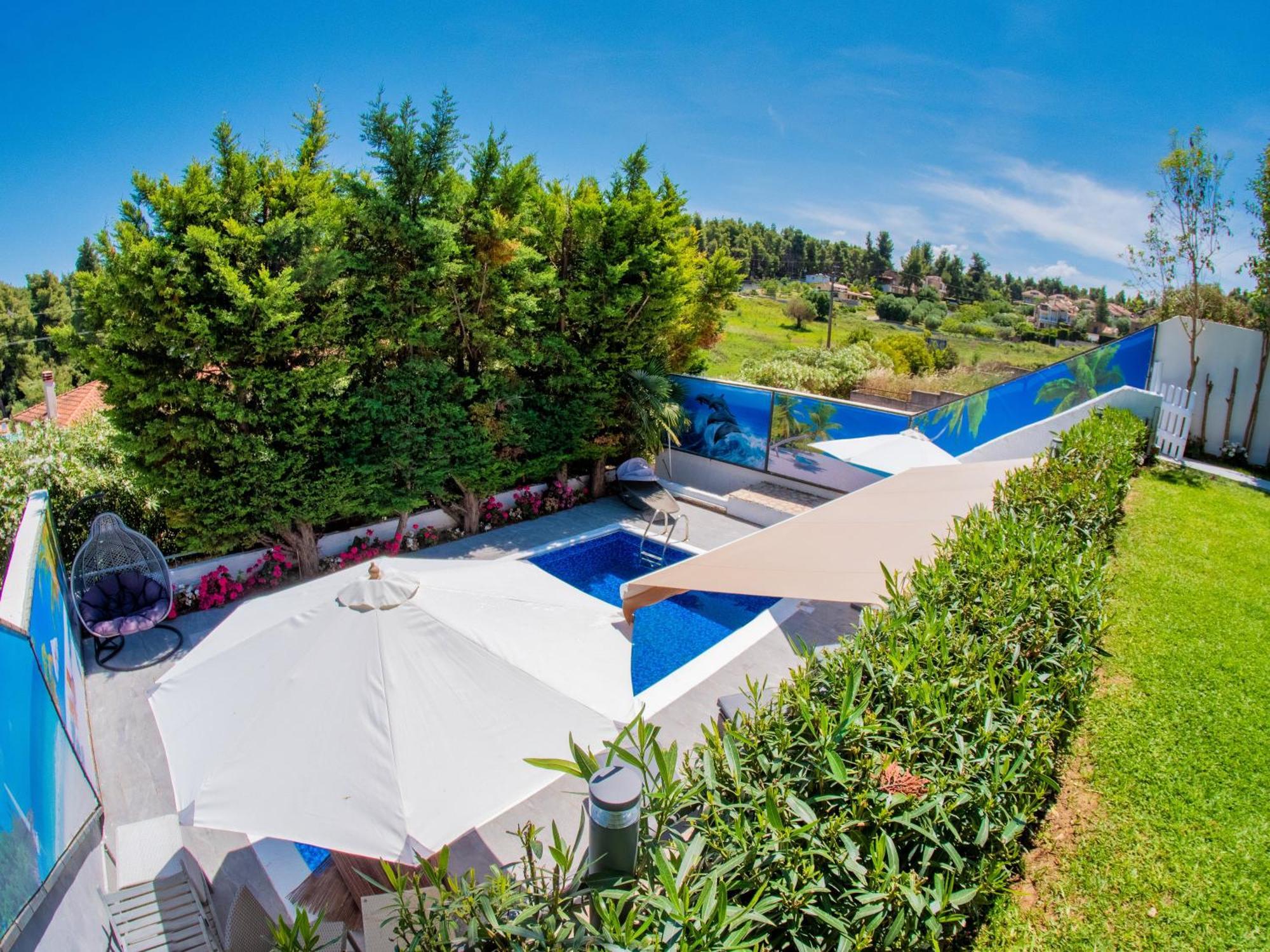 Deluxe Sani Relax Villa Kültér fotó